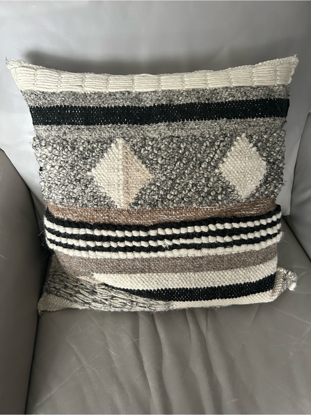 Rare find! Pier One Shannon Pillow by Magnolia Home